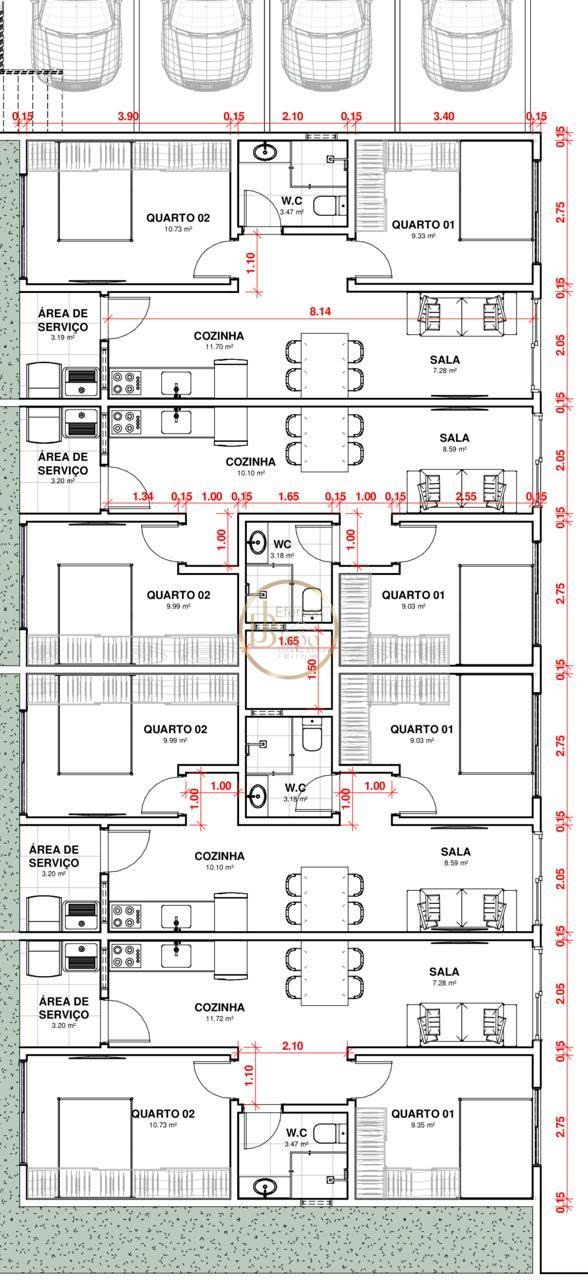 Apartamento à venda com 2 quartos, 1 suíte, 1 vaga e 60m² no Alto Taperapuan, Porto Seguro (BA) — foto 2 de 17
