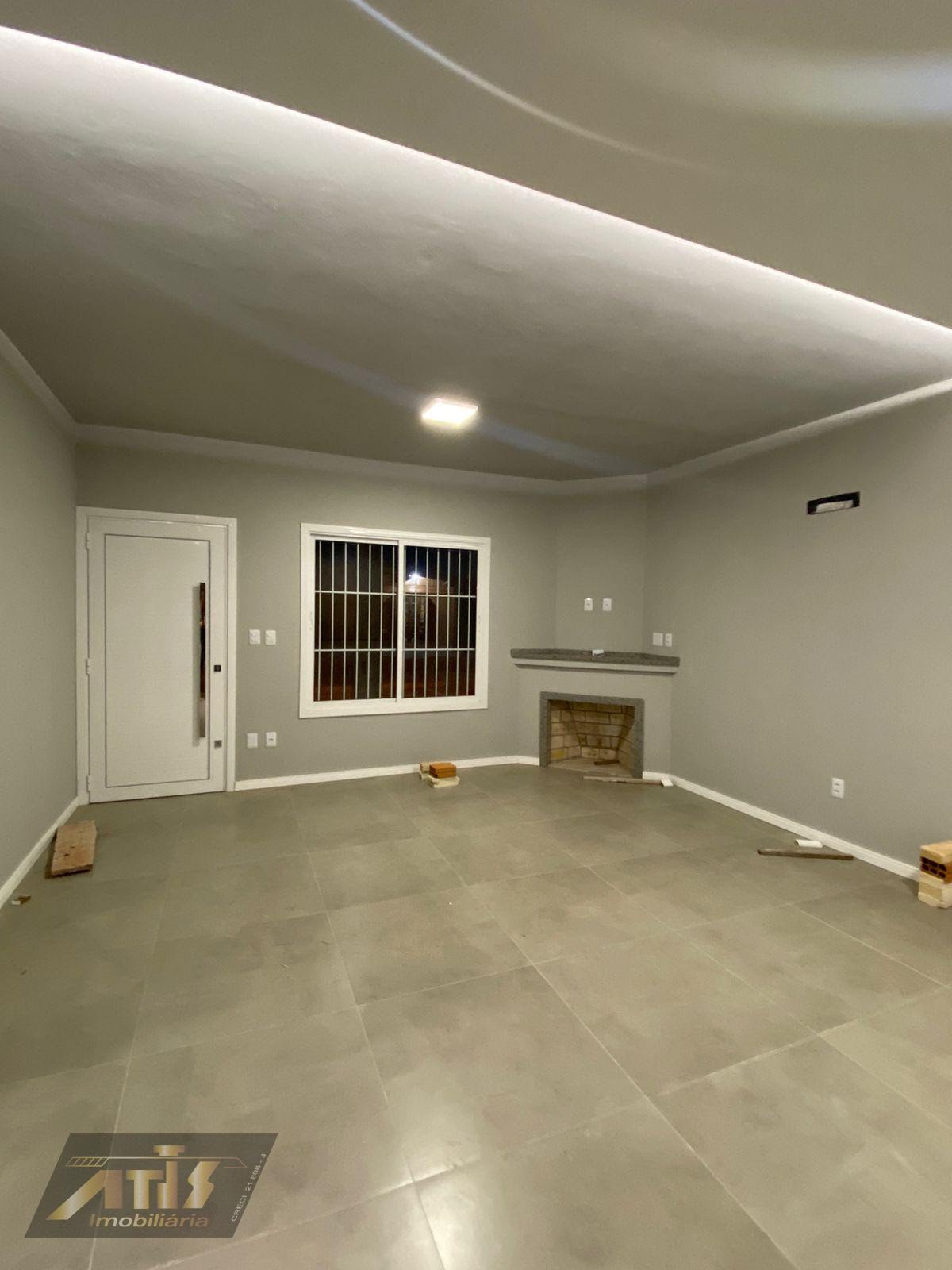 Sala com lareira