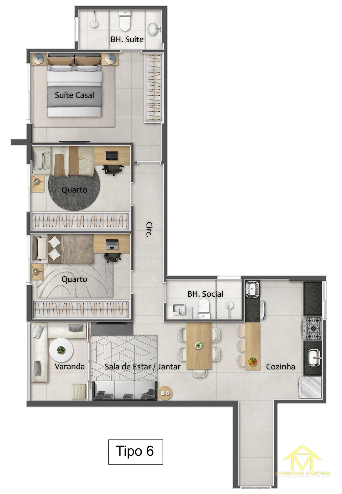 Apartamento à venda com 2 quartos, 1 banheiro, 2 vagas e 95m² no Praia da Costa, Vila Velha (ES) — foto 14 de 20