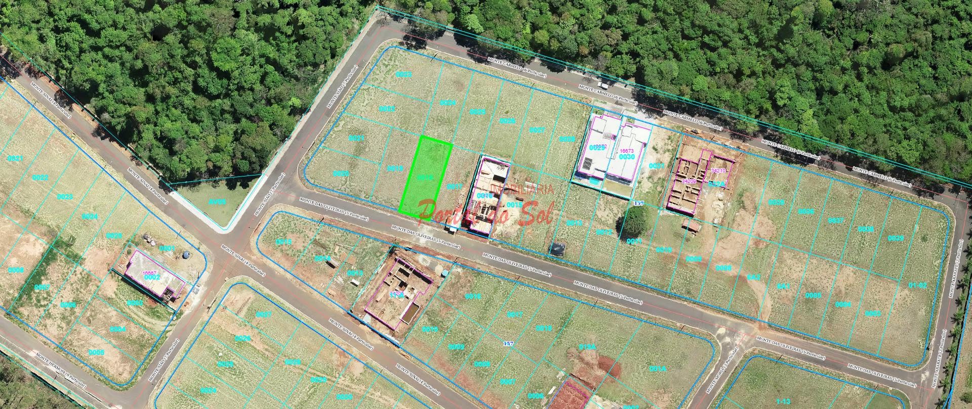 Terreno à venda com 360m² de terreno no Condomínio Monte Sinai, Santo Antônio da Platina — foto principal