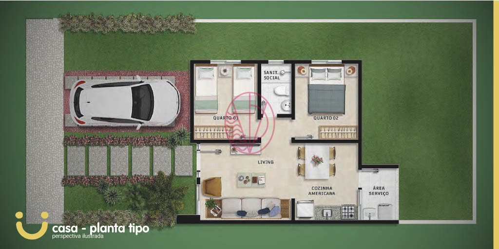 Casa à venda com 2 quartos, 1 banheiro, 1 vaga e 47m² no Itacimirim (monte Gordo), Camaçari (BA) — foto 24 de 30