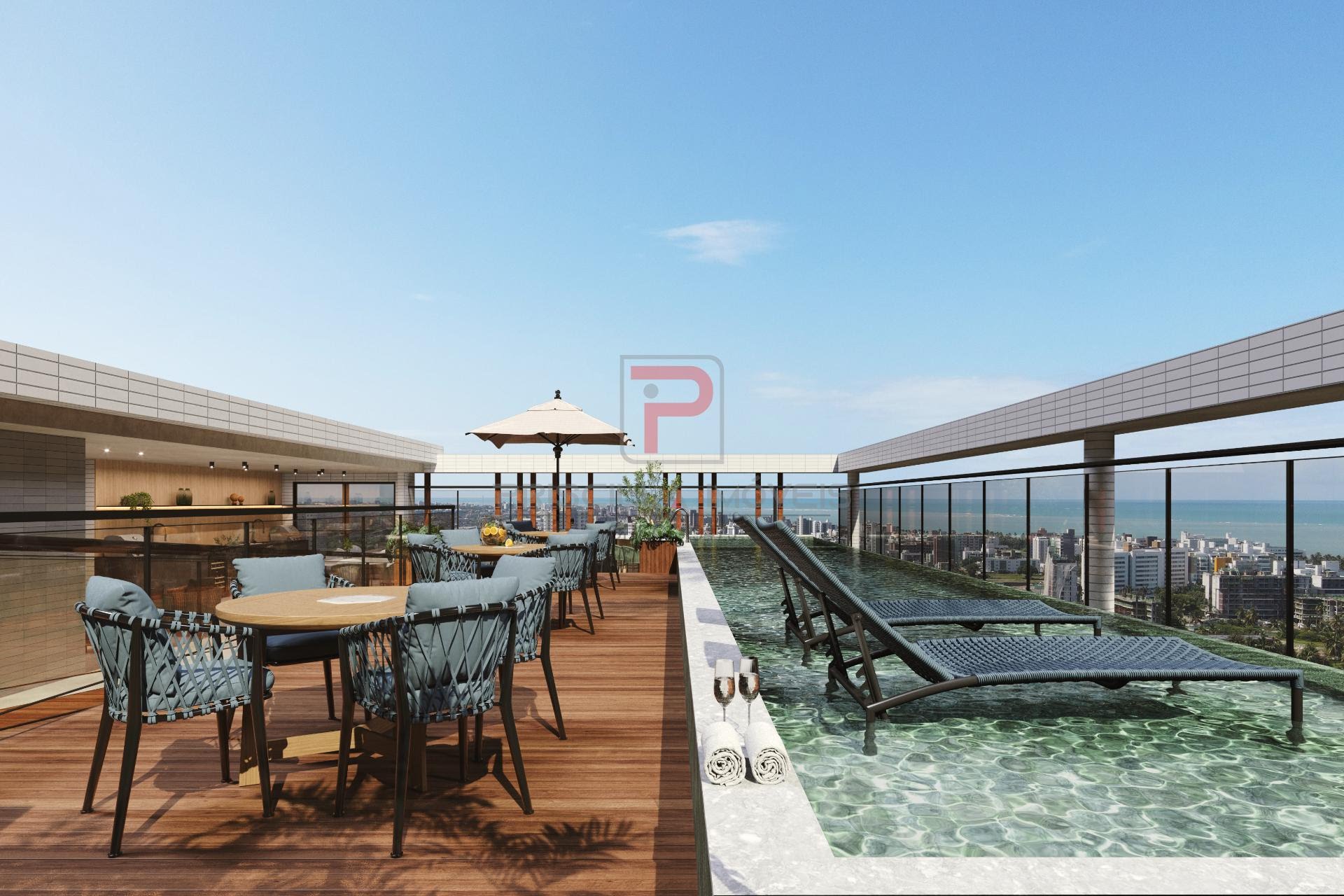 Apartamento à venda com 4 quartos, 4 suítes, 2 vagas e 225m² no Intermares, Cabedelo (PB) — foto 9 de 30