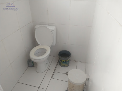 Banheiro na lavanderia