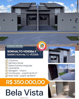 Casa em Sonhalto Videira  -  Sinop