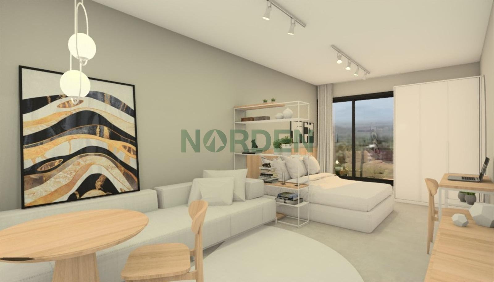 Apartamento de 31.5 m² com 1 quarto no Pio 4, Córrego Grande