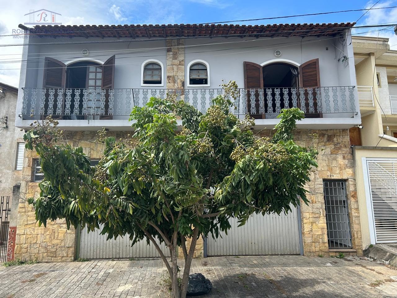 Vista do sobrado