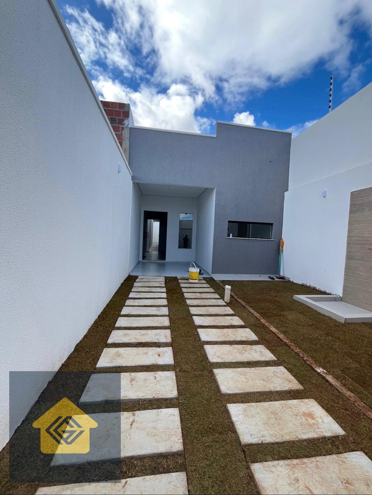 frente da casa 