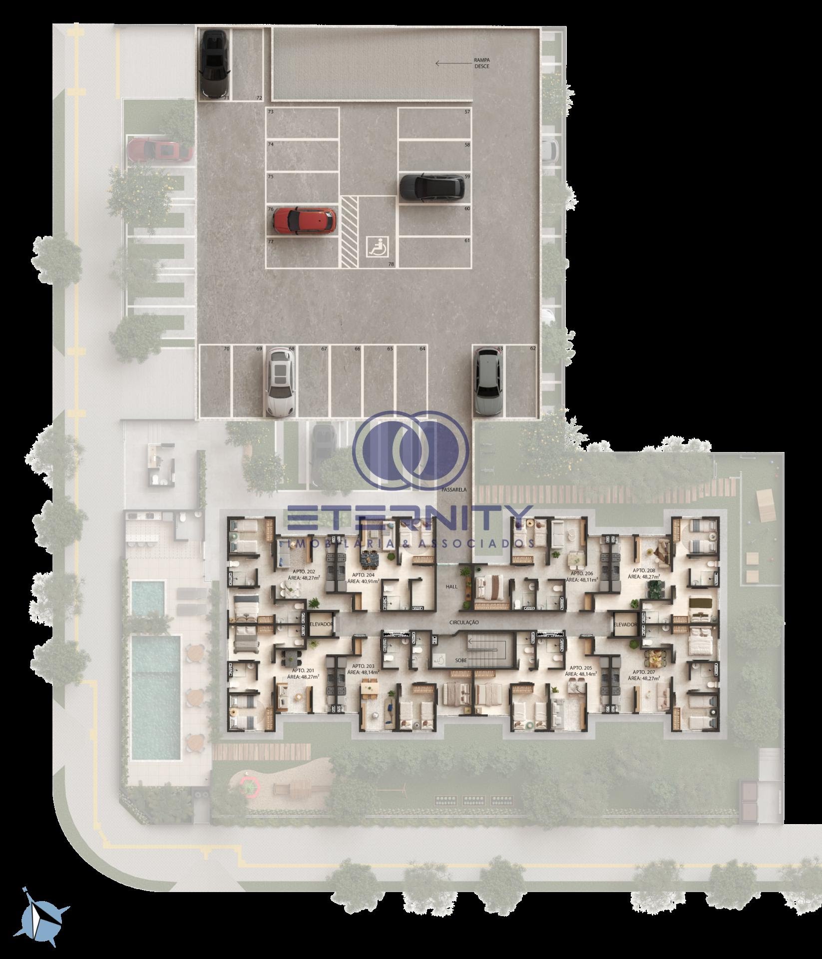 Apartamento à venda com 2 quartos e 1 suíte no Jardim Atlântico, Olinda (PE) — foto 20 de 21