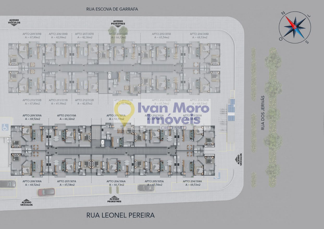 Apartamento à venda com 1 quarto, 1 suíte, 1 vaga e 53m² no Cachoeira do Bom Jesus, Florianópolis (SC) — foto 20 de 30