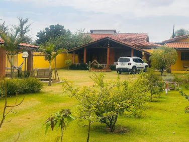 Chácara à venda em Poramgaba, 03 Dorm, 01 Suíte, Piscina, Lago de pesca, Pomar, 2.150m²