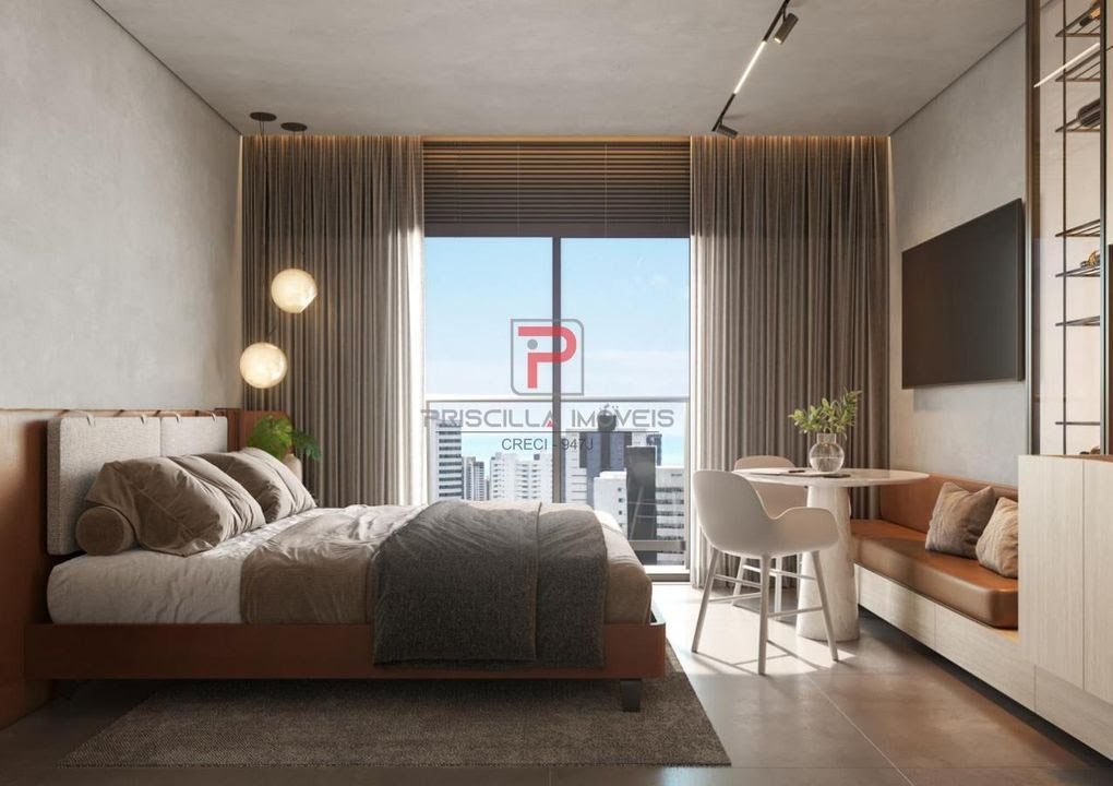 Apartamento à venda com 1 quarto, 1 suíte, 1 vaga e 21m² no Miramar, João Pessoa (PB) — foto 17 de 21
