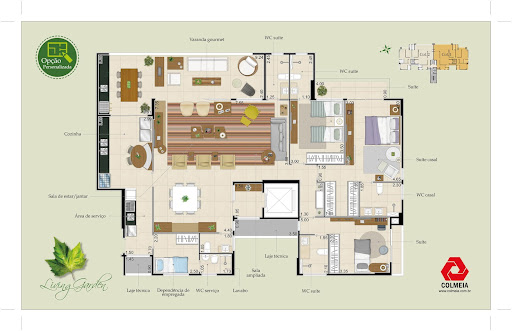 Apartamento em Engenheiro Luciano Cavalcante - Fortaleza
