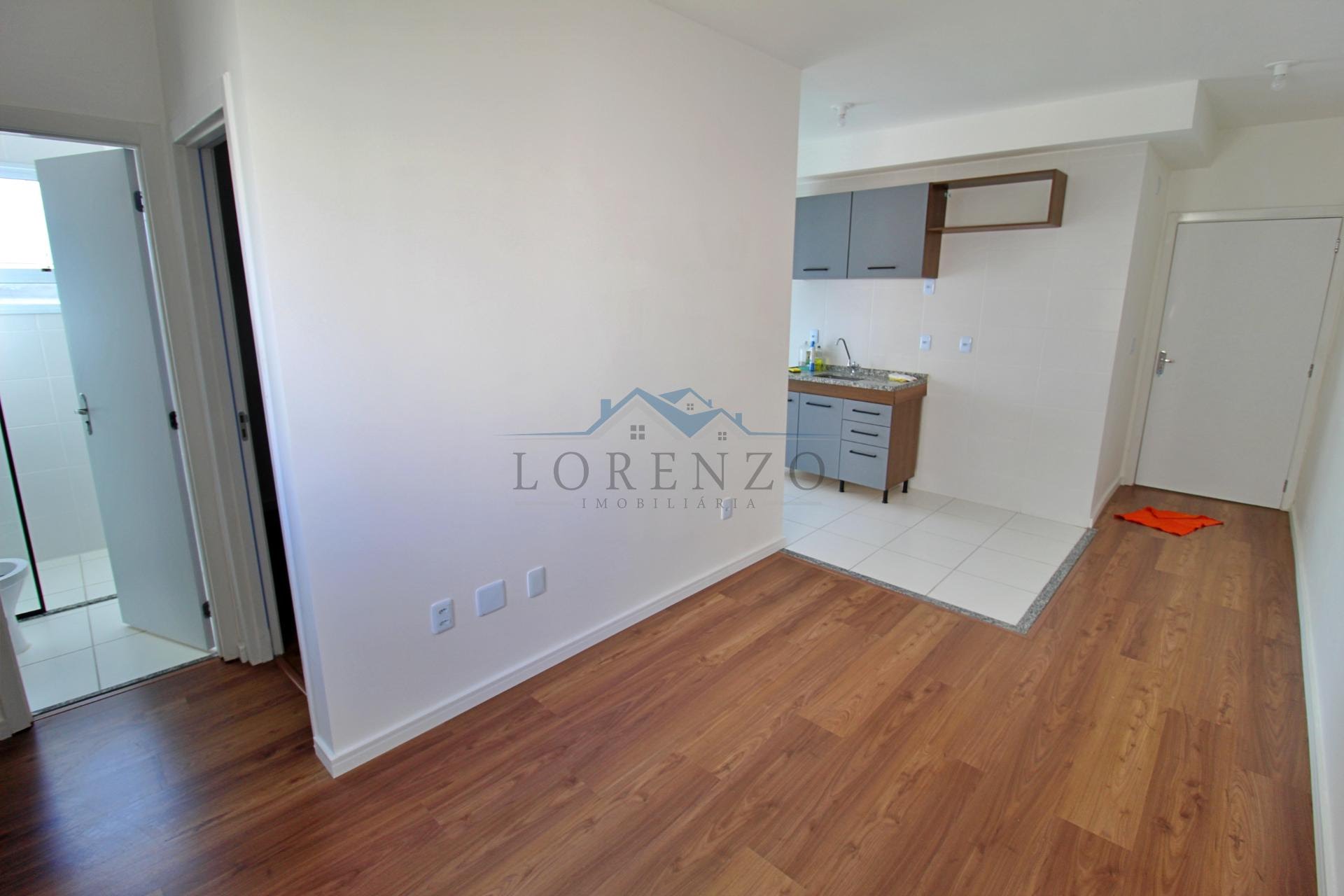 Sala de estar e cozinha