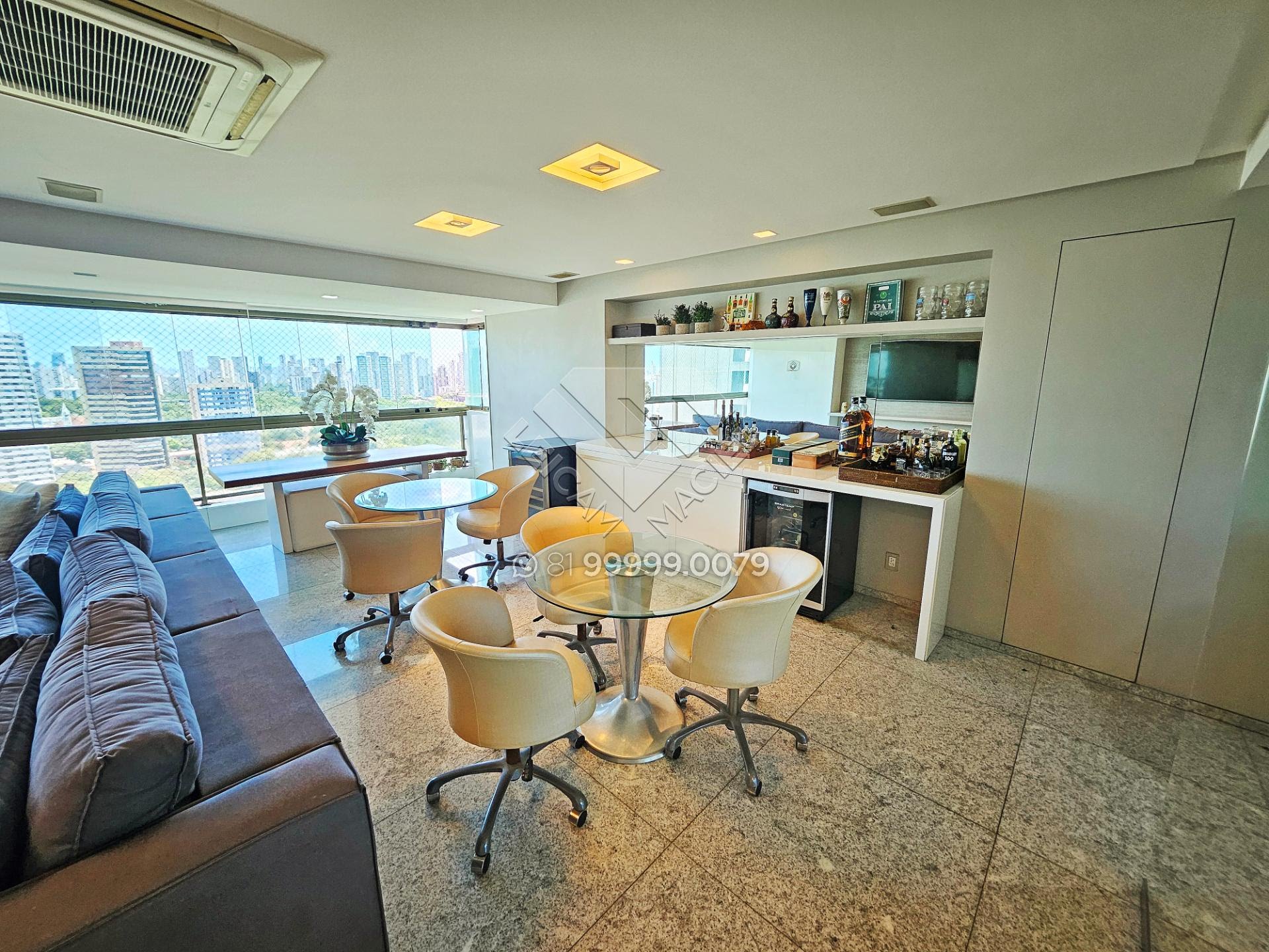 Apartamento à venda com 4 quartos, 4 suítes, 3 vagas e 208m² no Jaqueira, Recife (PE) — foto 29 de 30