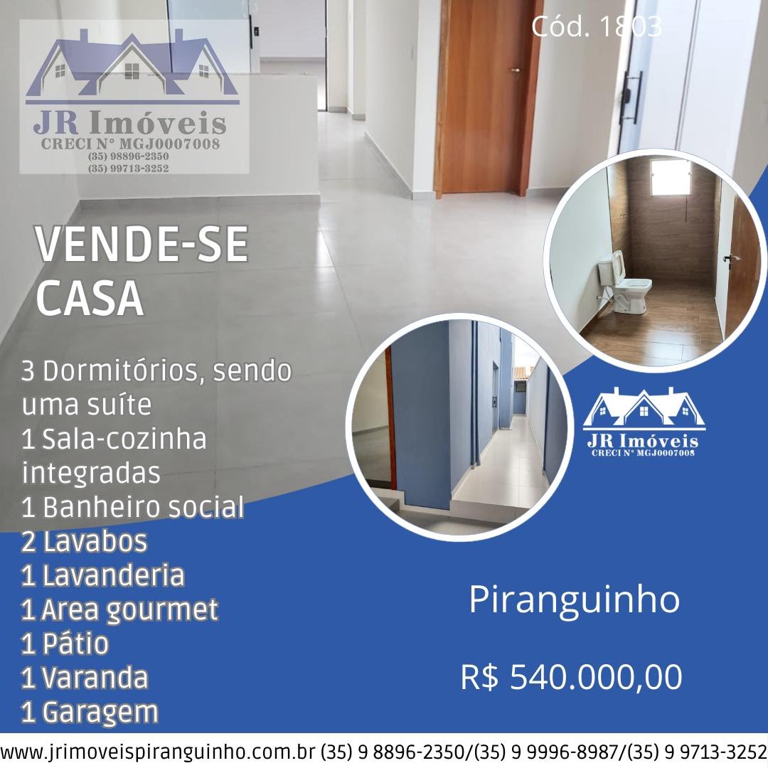 Casa à venda com 2 quartos, 1 suíte e 128m² no Sossêgo, Piranguinho (MG) — foto 2 de 18