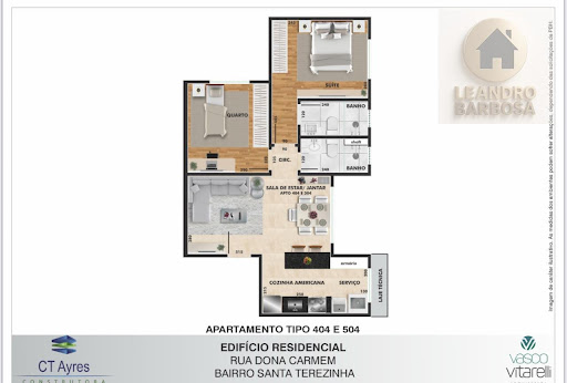 Apartamento em Santa Terezinha  -  Belo Horizonte