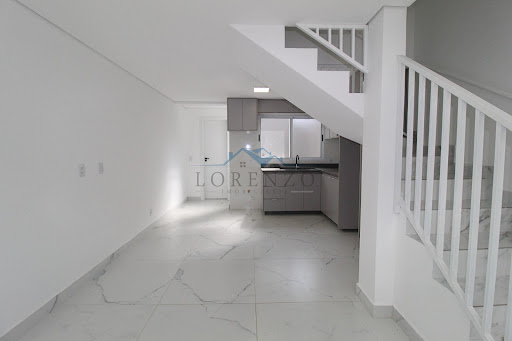Sala de estar e cozinha