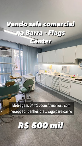 Sala comercial  em Barra da Tijuca  -  Rio de Janeiro, Shopping Flags Center- Pontões da Barra- Barra sul, excelente localização.