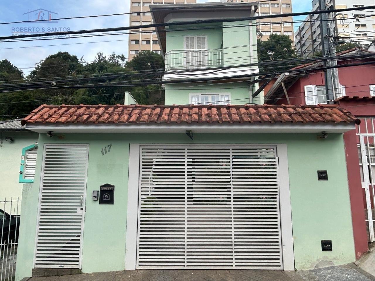 Frente do sobrado