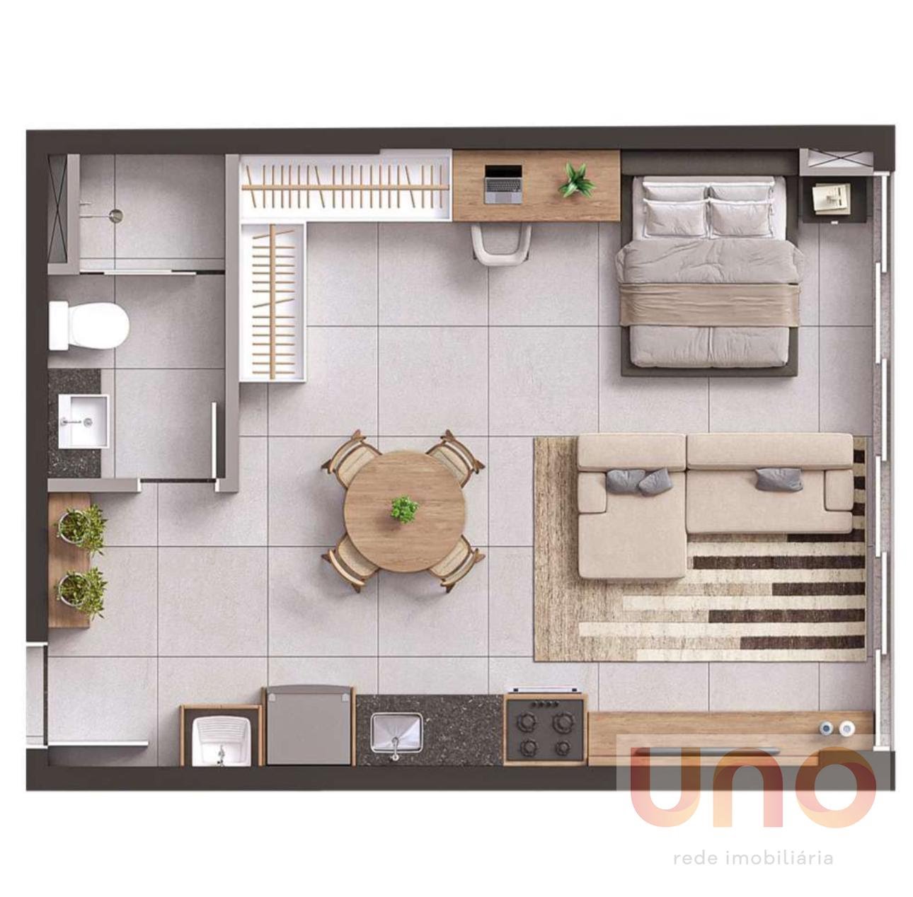 Apartamento para venda Ed. Downtown coluna 5