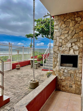 Aluguel de temporada - Apartamento Térreo frente mar em Balneário Perequê  -  Porto Belo/SC