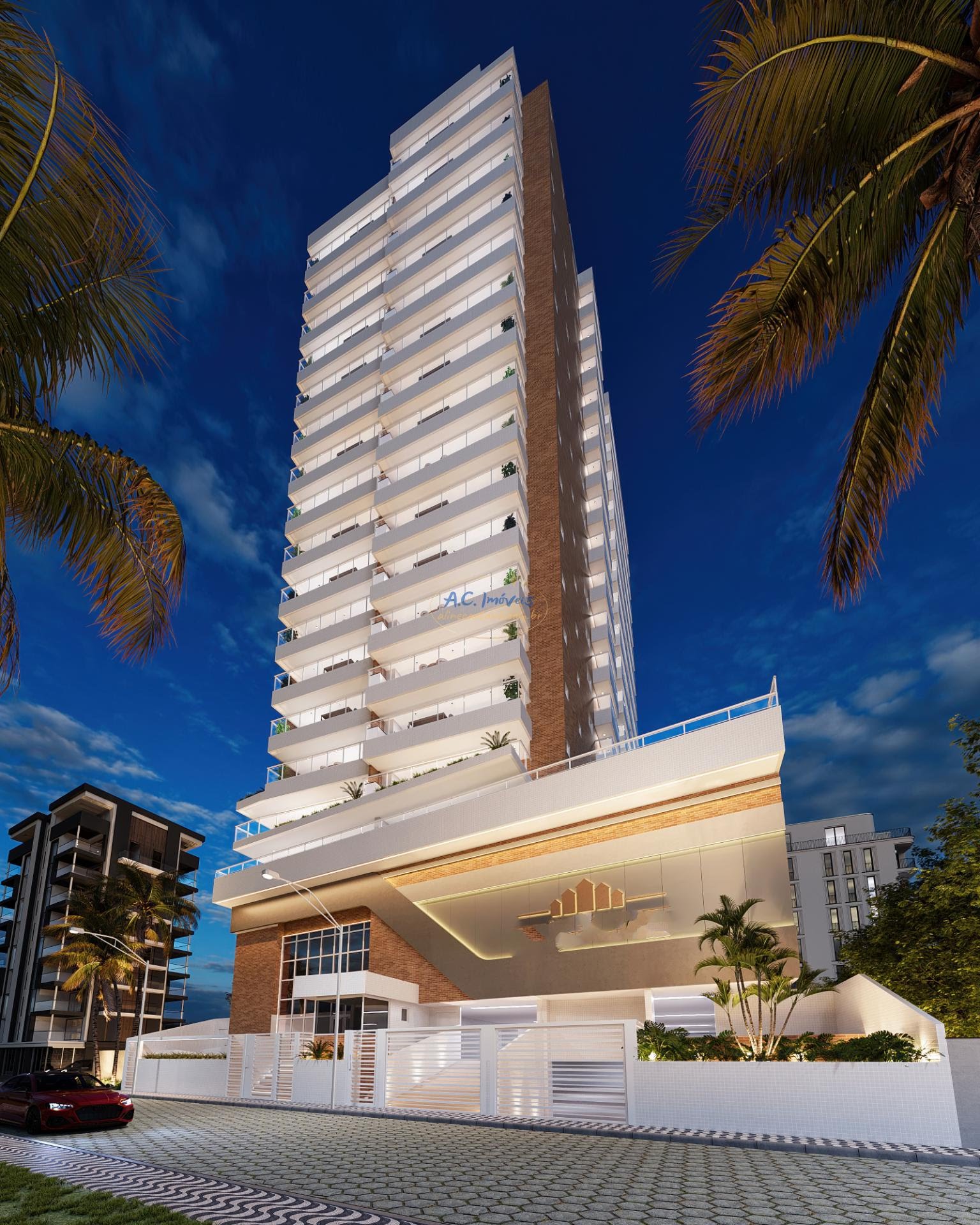 Apartamento à venda com 3 quartos, 3 suítes, 2 vagas e 118m² no Aviação, Praia Grande (SP) — foto 6 de 7