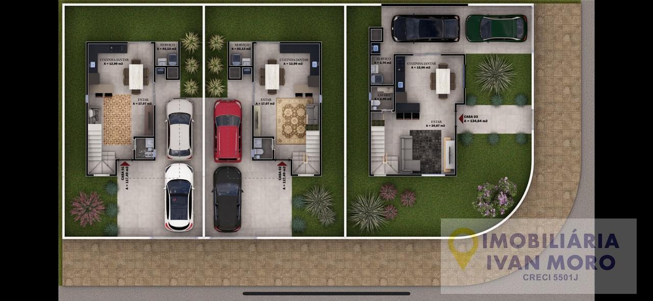Casa à venda com 3 quartos, 1 suíte, 1 vaga e 109m² no Canasvieiras, Florianópolis (SC) — foto 4 de 5