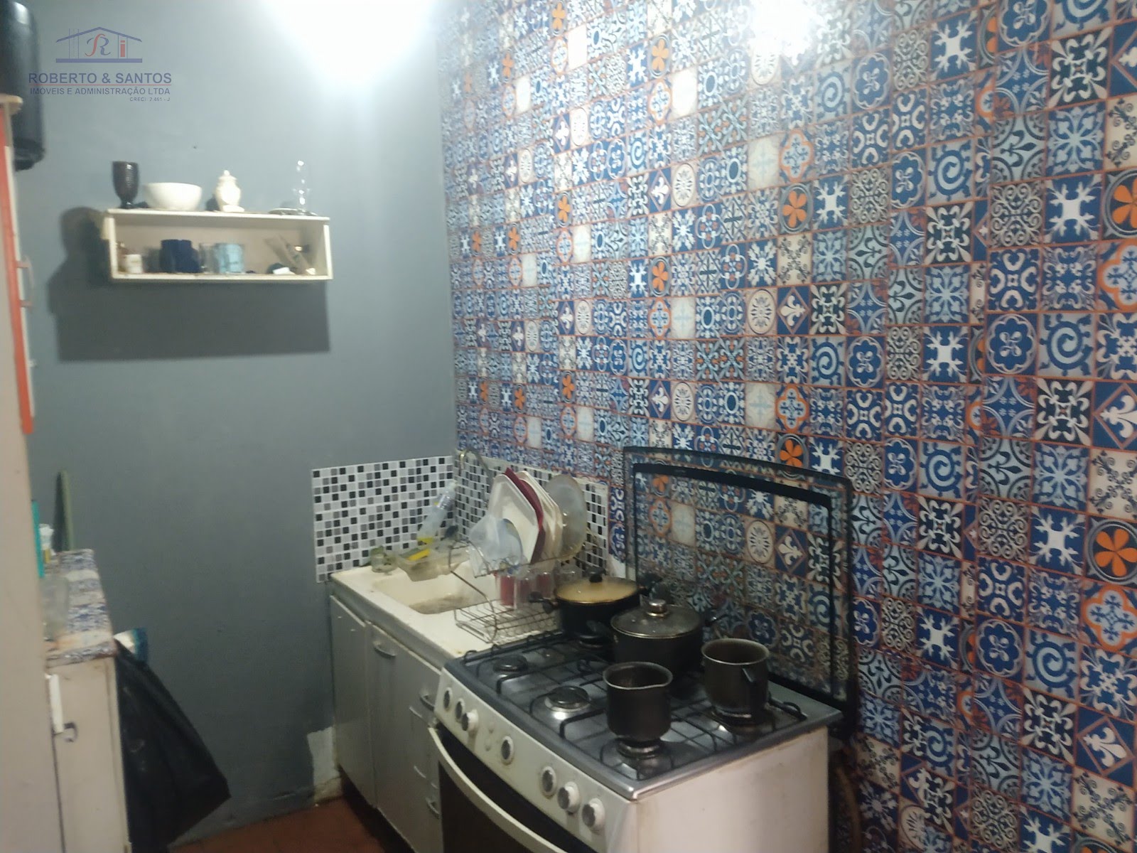 Cozinha da casa de cima