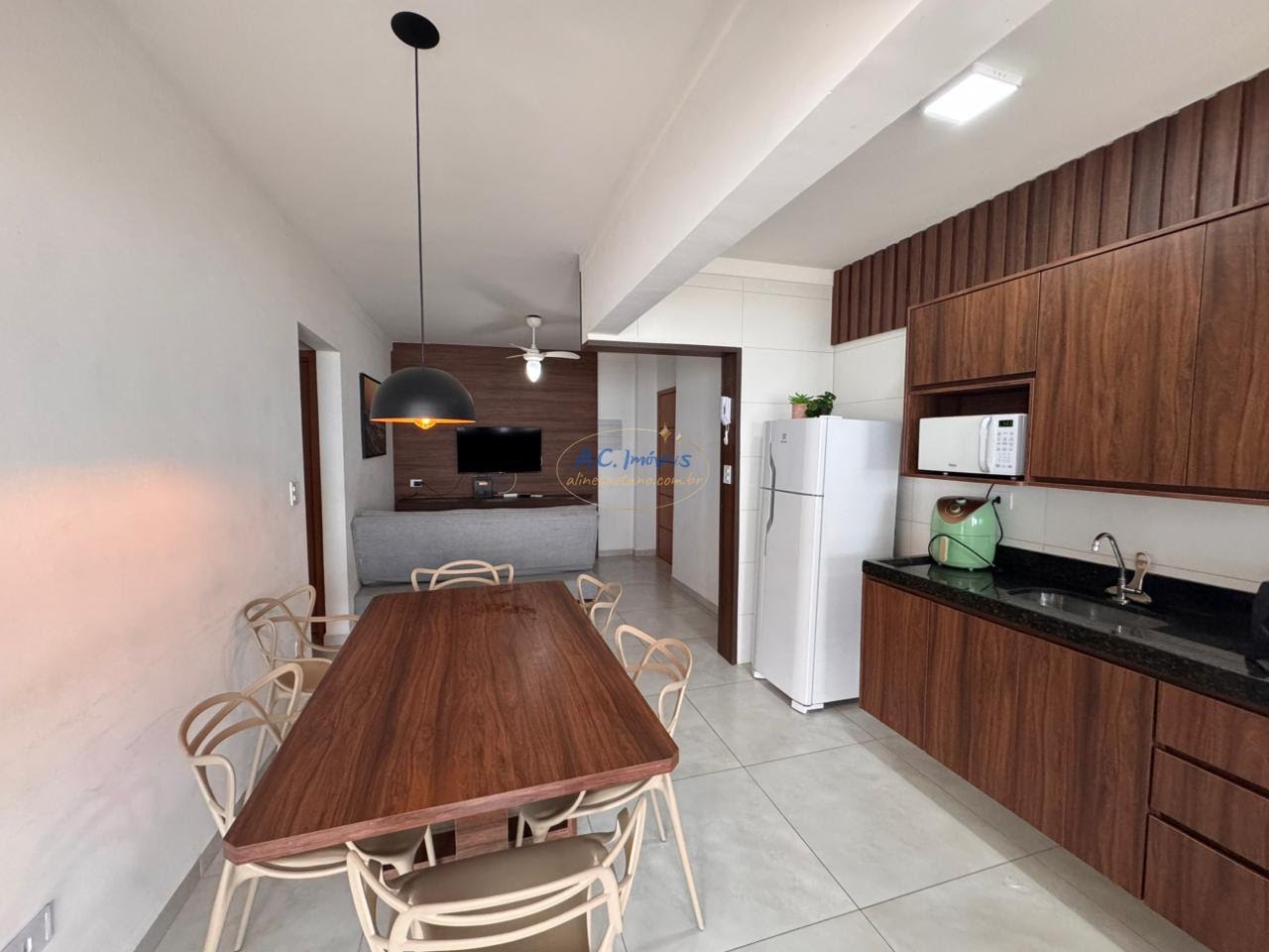 Apartamento à venda com 2 quartos, 1 suíte, 1 vaga e 66m² no Maracana, Praia Grande (SP) — foto 9 de 30