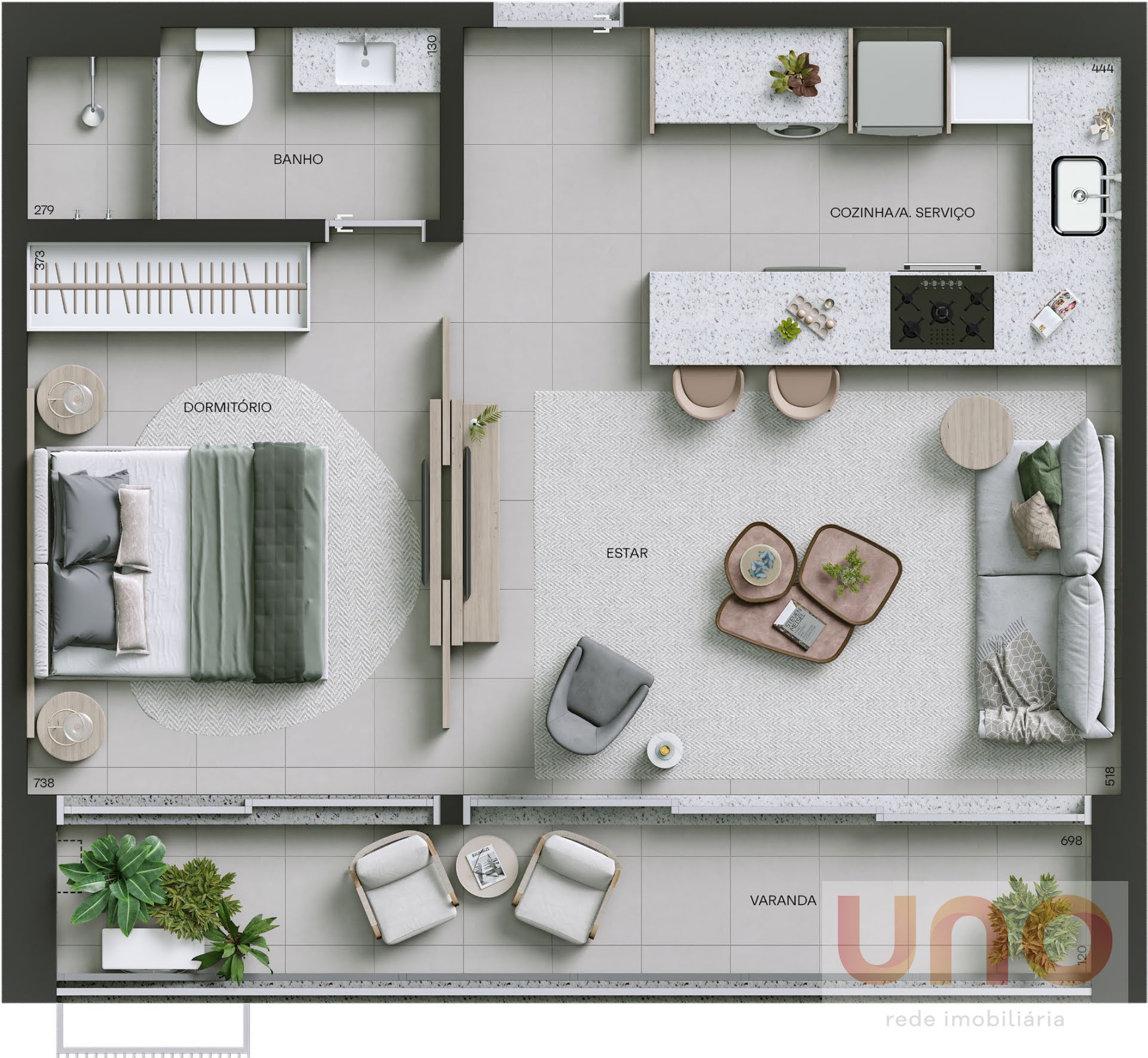 Apartamento à venda com 3 quartos, 1 suíte, 2 vagas e 102m² no Via Park, Campo Grande (MS) — foto 24 de 30