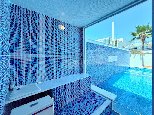 Sauna da casa à venda no condomínio Blue Houses