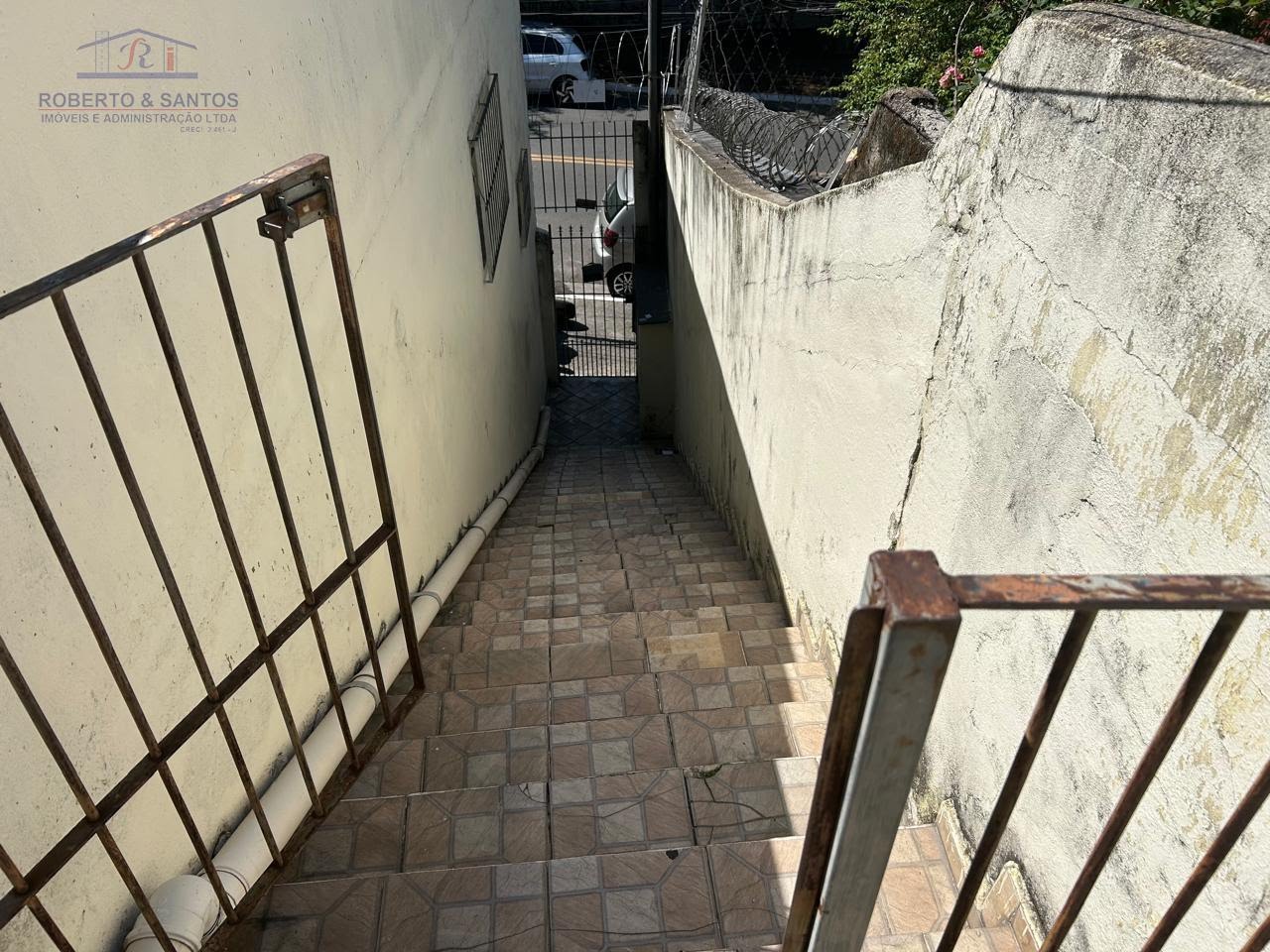 Vista da escada