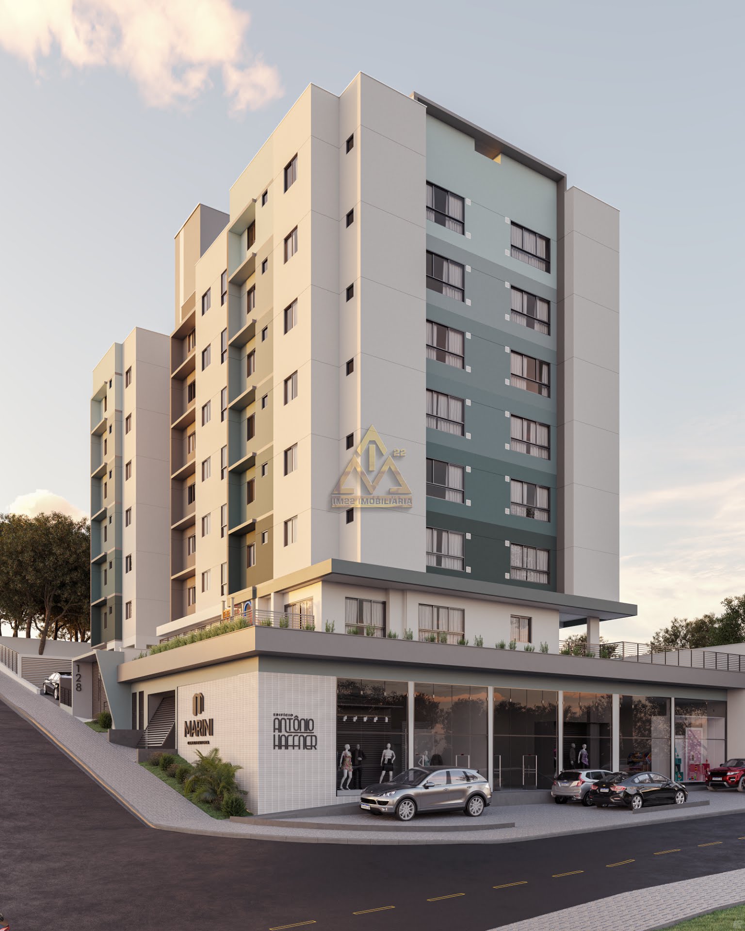 Apartamento à venda com 2 quartos, 2 banheiros e 66m² no Água Verde, Blumenau — foto principal