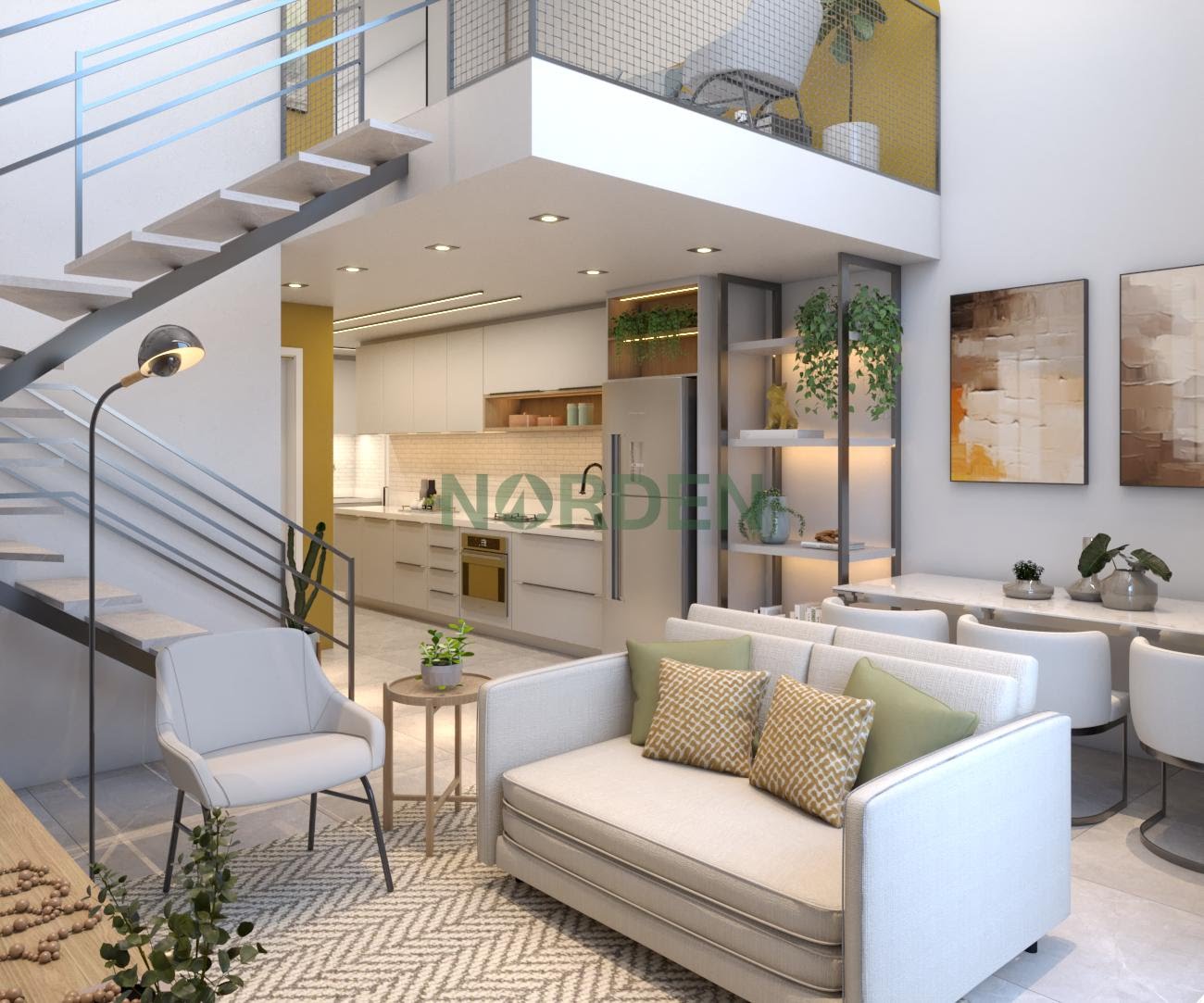 Apartamento Duplex de 73 m² com 2 quartos no Santa 4, Santa Monica