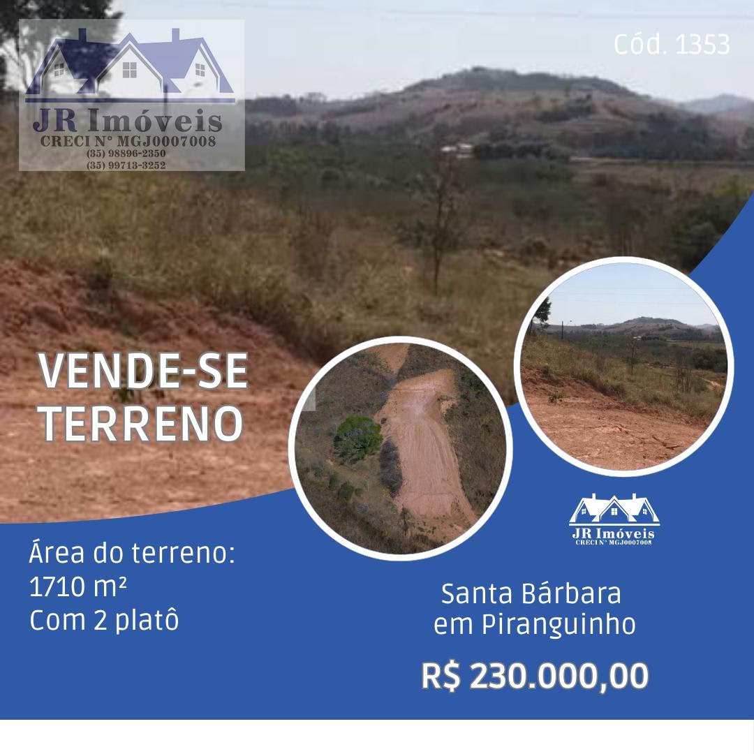 Terreno à venda com 1710m² de terreno no Carneiros, Piranguinho (MG) — foto 2 de 4