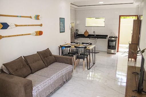 Apartamento 2 Dorms à Venda na Praia de Taperapuan, Porto Seguro