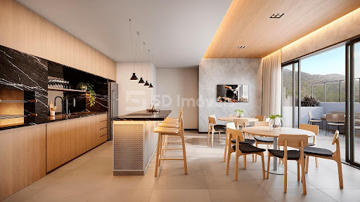 Apartamento 1 Dormitório - Saco Grande  -  Florianópolis, SC