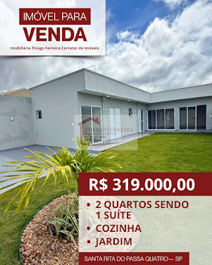 Casa em Recanto dos Pássaros  -  Santa Rita do Passa Quatro