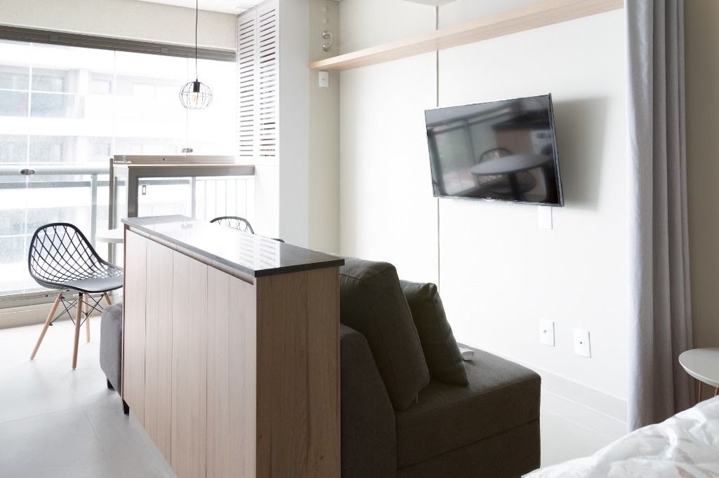 Apartamento para alugar com 1 quarto, 1 banheiro, 1 vaga e 30m² no Pinheiros, São Paulo (SP) — foto 3 de 16