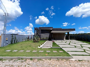 Casa Moderna de Alto Padrão em Condomínio Residencial Reserva dos Lagos  -  Inhaúma