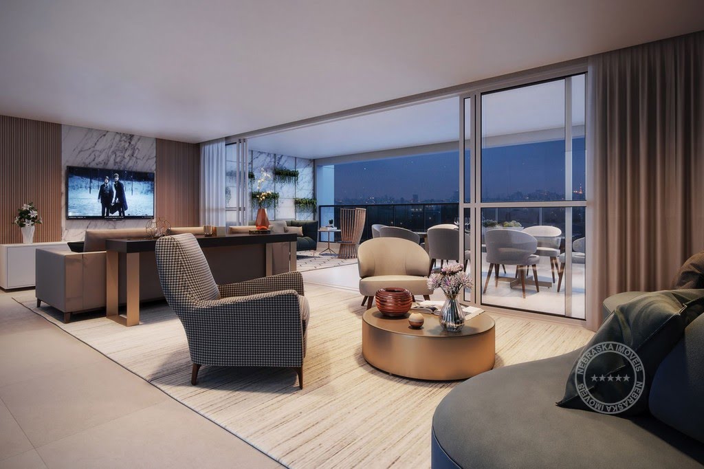 Living duplex ampliado