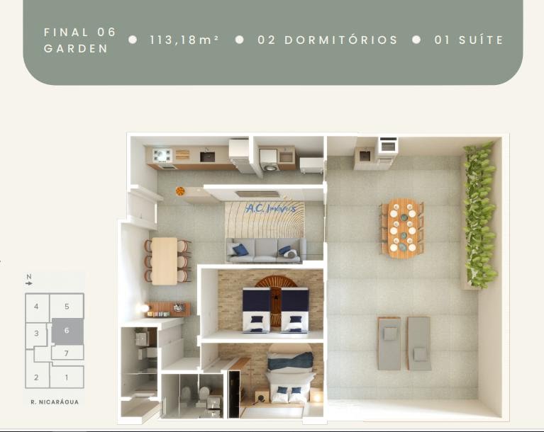 Apartamento à venda com 2 quartos, 1 suíte, 1 vaga e 56m² no Guilhermina, Praia Grande (SP) — foto 24 de 28