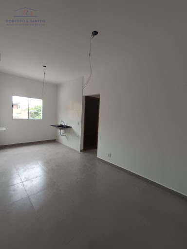 Sala e cozinha conjugadas