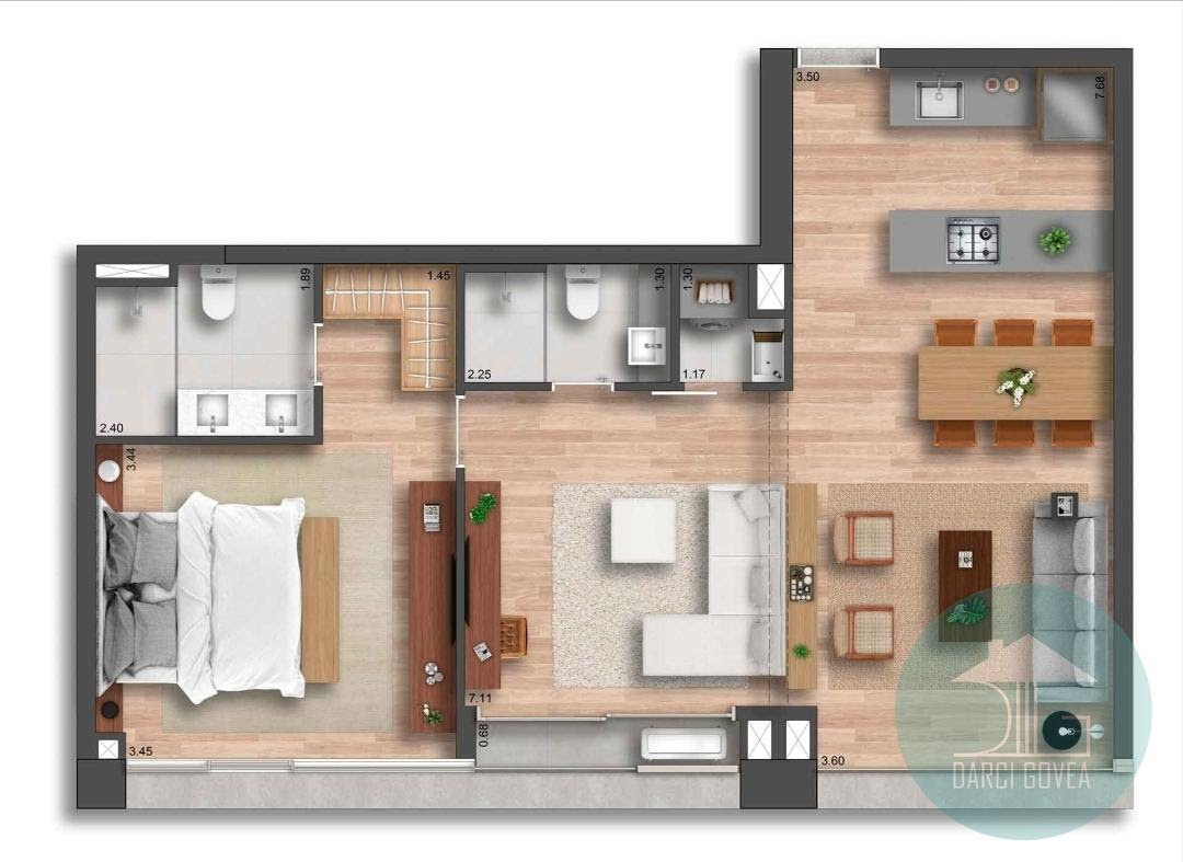 Apartamento à venda com 2 quartos, 2 suítes, 2 vagas e 137m² no Itaim Bibi, São Paulo (SP) — foto 23 de 23