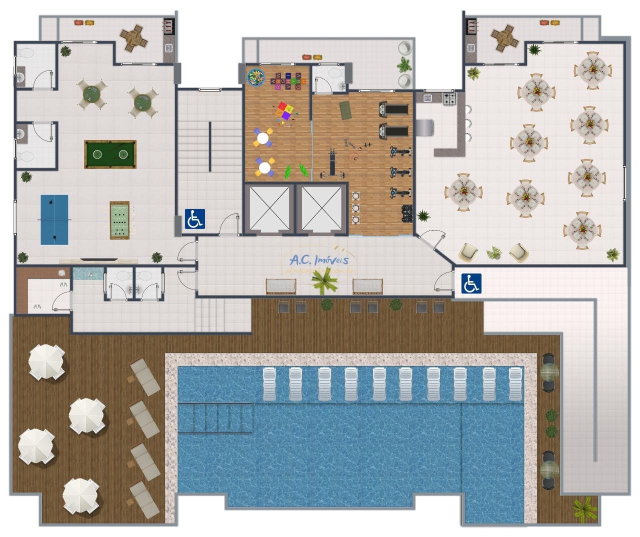 Apartamento à venda com 2 quartos, 1 suíte, 1 vaga e 66m² no Vila Assuncao, Praia Grande (SP) — foto 21 de 21