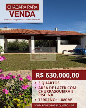 Chácara em Jardim Bonanza  -  Santa Rita do Passa Quatro