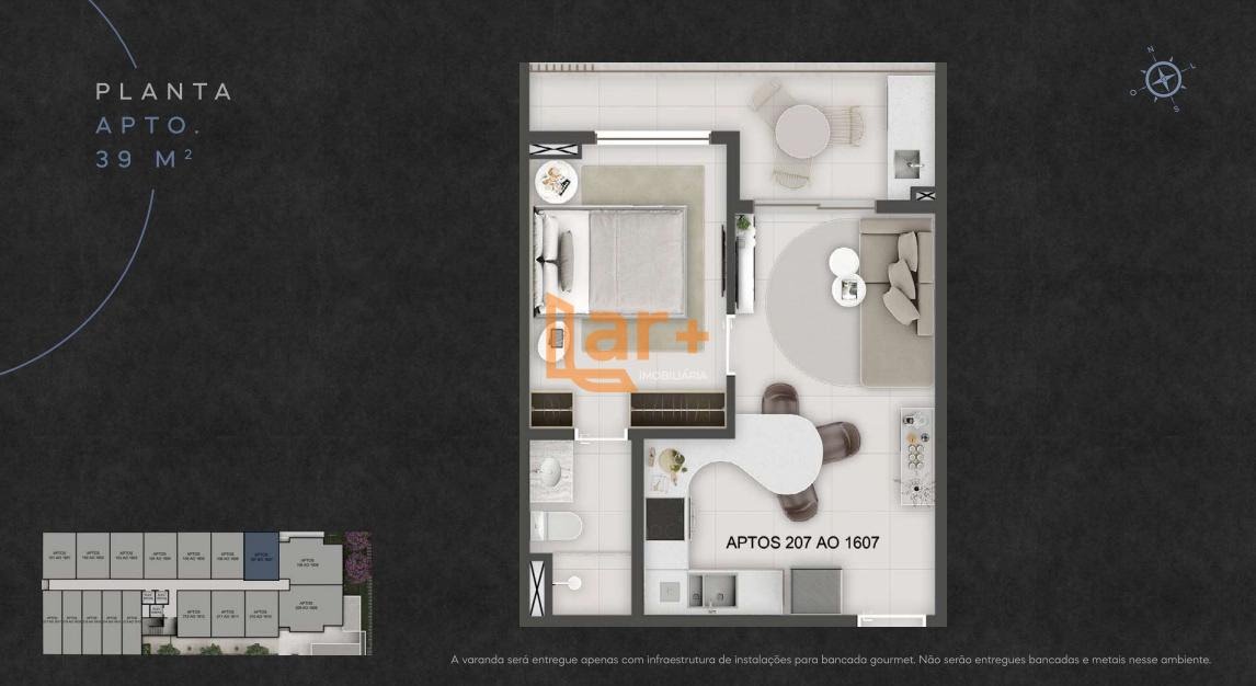 Apartamento à venda com 2 quartos, 1 suíte, 1 vaga e 68m² no Jardins, Aracaju (SE) — foto 13 de 22