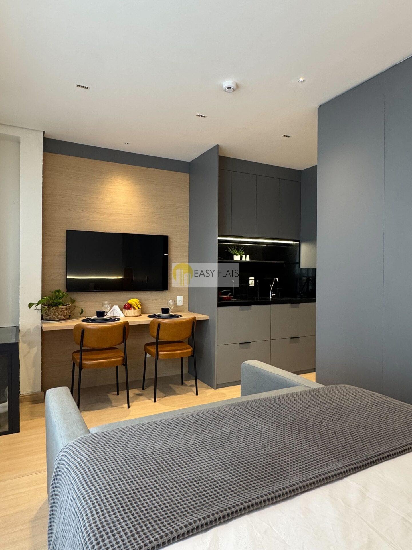 Apartamento para alugar com 1 quarto, 1 banheiro e 26m² no Pinheiros, São Paulo (SP) — foto 9 de 20