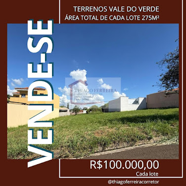 Lote / Terreno em Vale do Verde  -  Santa Rita do Passa Quatro