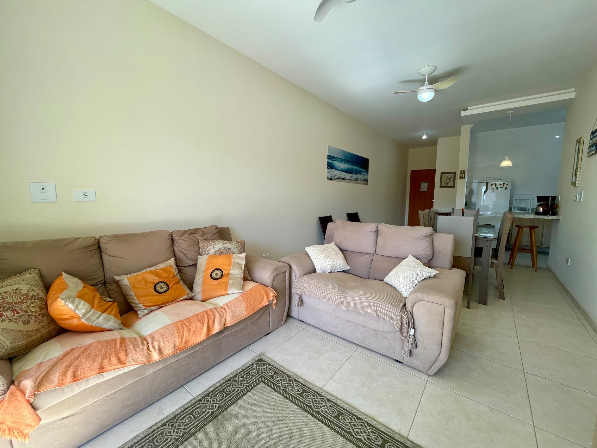 Apartamento à venda com 3 quartos, 1 suíte, 2 vagas e 100m² no Itaguá, Ubatuba (SP) — foto 3 de 12